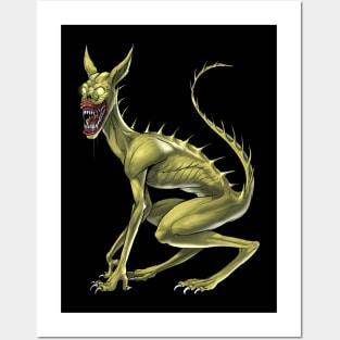 Chupacabra Cryptid Creature Posters and Art